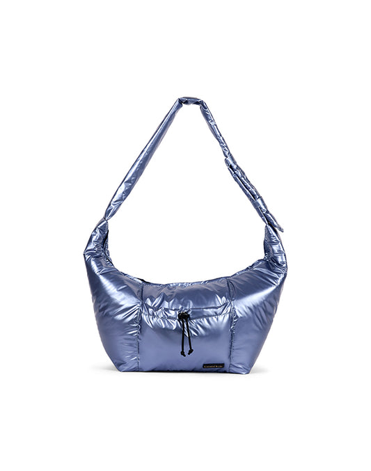 Grand sac besace bandoulière Steel Blue