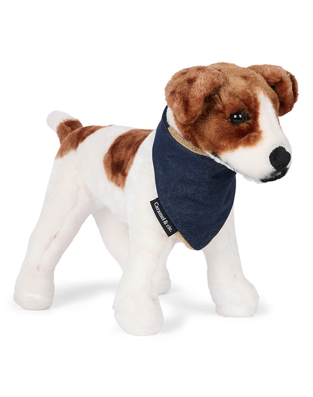 Bandana pour chiens et chats  - Denim bleu Caramel & cie