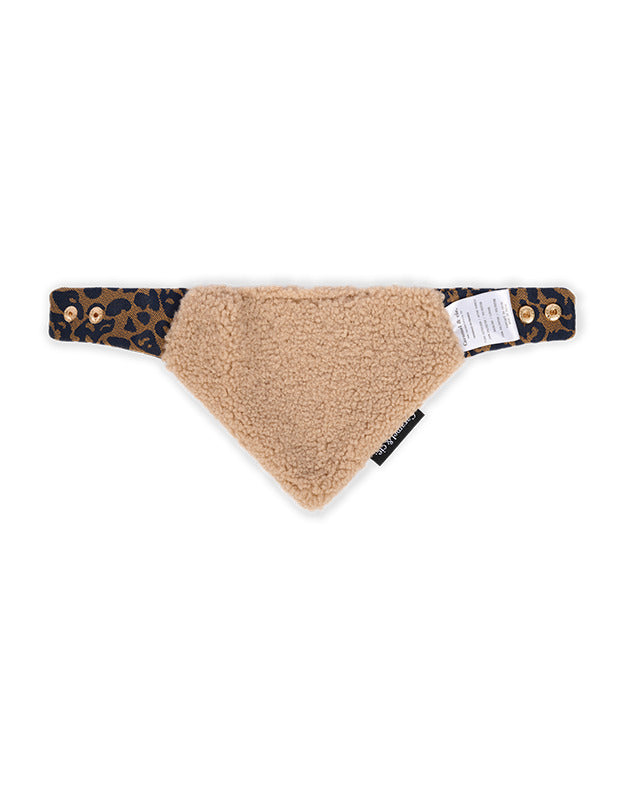 Bandana pour votre animal de compagnie - Léopard camel