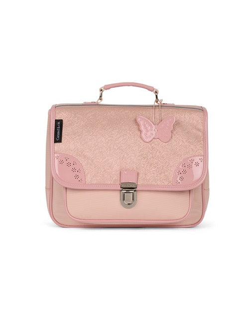 Cartable Pearl Blush Oxford Rose 32cm – Élégant et Raffiné Caramel & cie
