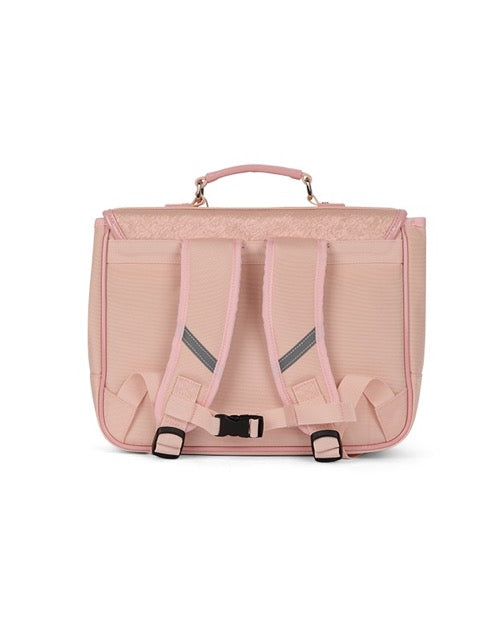 Cartable Pearl Blush Oxford Rose 32cm – Élégant et Raffiné Caramel & cie