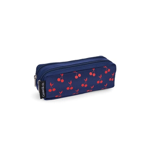Trousse Double Velvet Cherries – Classique et Iconique Caramel & cie
