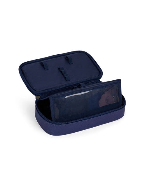 Trousse modulaire Navy Oxford Caramel & cie