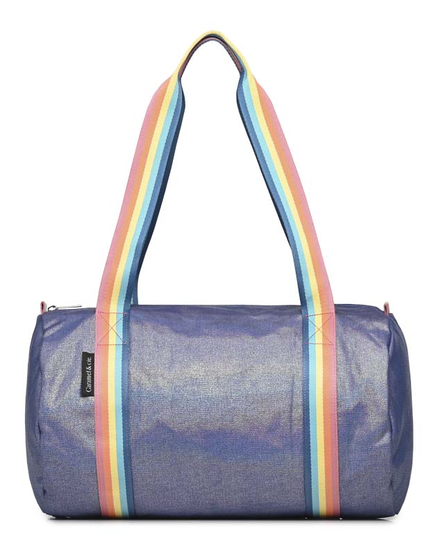 Sac Polochon Irisé Marine Caramel & cie