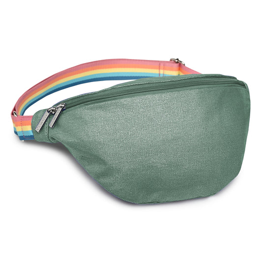 Sac banane femme Irisé vert