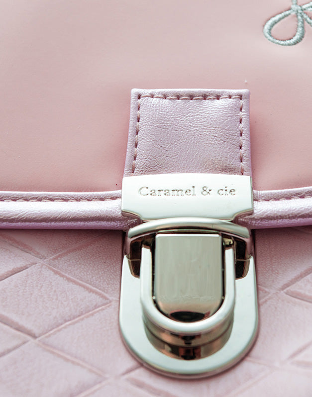 Cartable Prima Ballerina Rose – Élégance et Douceur Caramel & cie