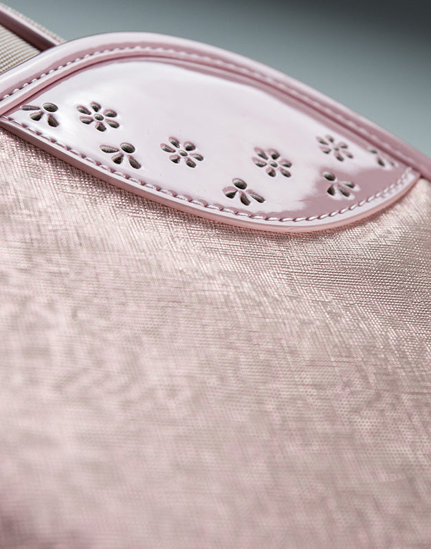 Cartable Pearl Blush Oxford Rose 38cm – Élégant et Raffiné Caramel & cie