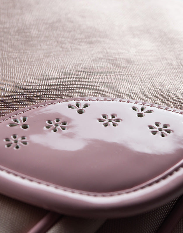 Cartable Pearl Blush Oxford Rose 38cm – Élégant et Raffiné Caramel & cie
